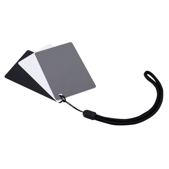 JJC GC-2  Pocket-Sized Grey Card Set - Mini (8.5 x 5.4cm)