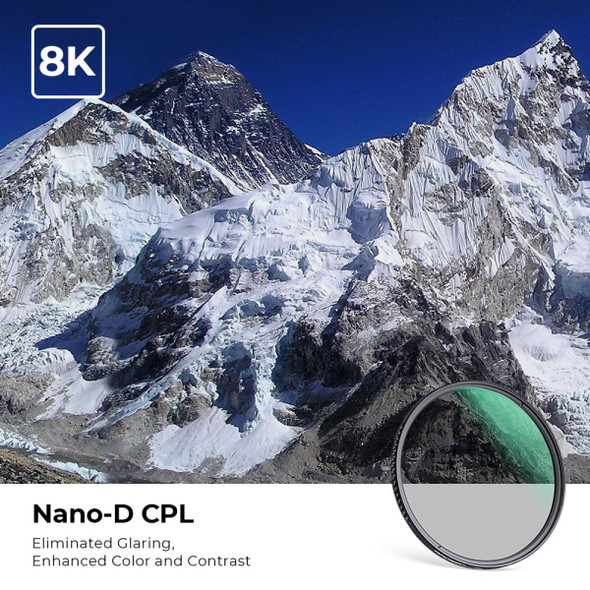 K&F Concept 67mm MC CPL Nano-D Circular Polarizer Filter
