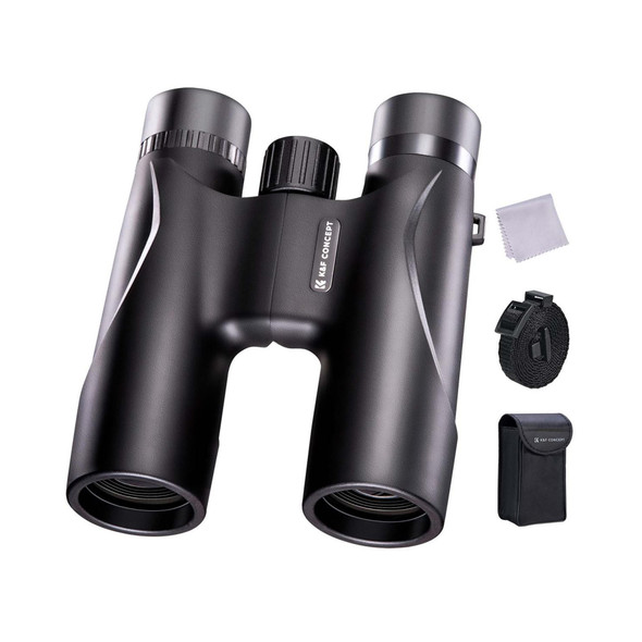 K&F Concept KF33.071 12x32 HD BAK-4 Prism IP65 Waterproof Binoculars (Black)