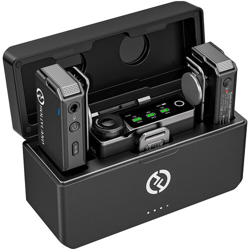 Hollyland LARK MAX 2TX + 1RX Wireless Lavalier Microphone System