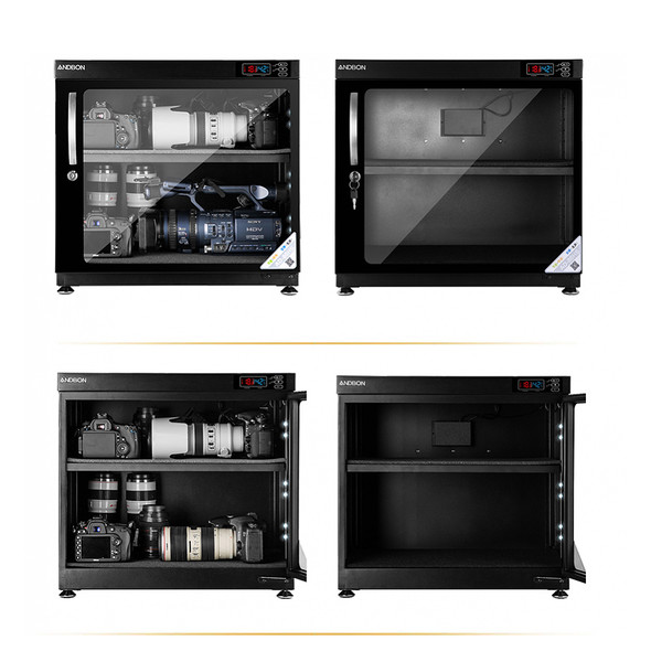 Andbon AD-80HS 80L Wide Auto-Dehumidifier Digital Dry Cabinet