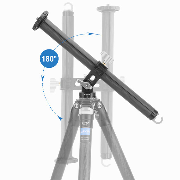 Cavix HT-28 Horizontal Panoramic Carbon Fiber Tilted Center Column