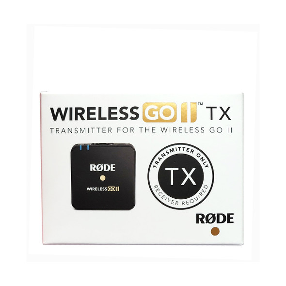  RODE Wireless GO II TX Transmitter Only for Wireless GO II (1 TX) 