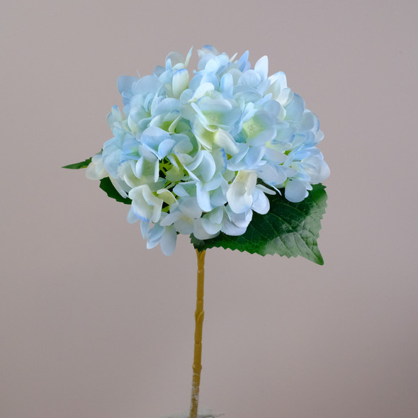 Fotolux Photo Props Long Stem Spray Artificial Hydrangea 47cm (Blue)