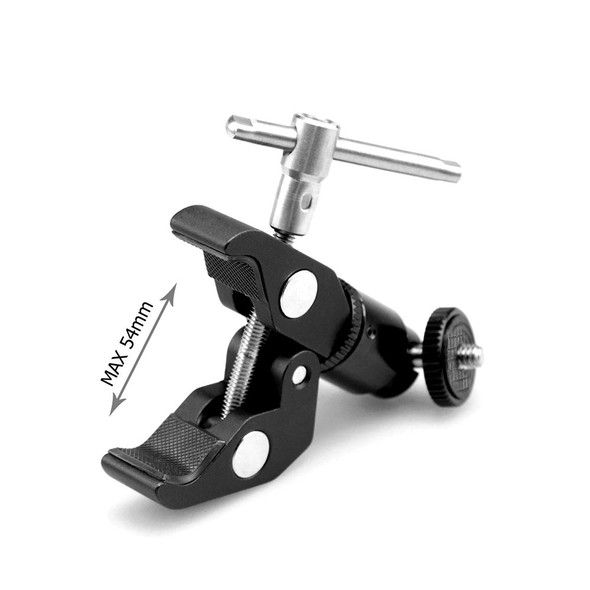 SmallRig 1124 Super Clamp Mount with 1/4" Screw Ball Head Mount