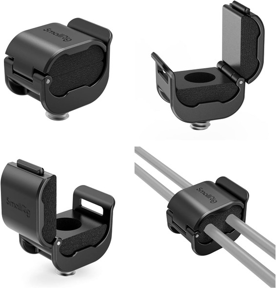 SmallRig 3685 Camera Cable Clamp (4 Pack)