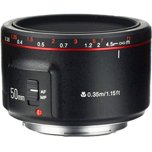 Yongnuo YN50mm F1.8 II Auto Focus Standard Prime Lens for Canon EF mount