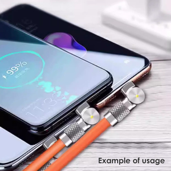 Fotolux USB-C to USB-C  180° Fast Charging Data Cable (0.5m)