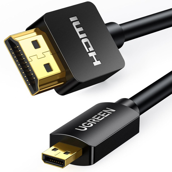 Ugreen 15841 Male Micro HDMI to Male HDMI Tethering Cable (0.5m)