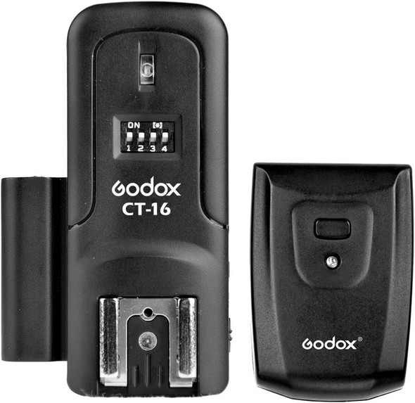 Godox CT-16 Wireless 433MHz Speedlight / Studio Flash Remote Trigger & Receiver Set