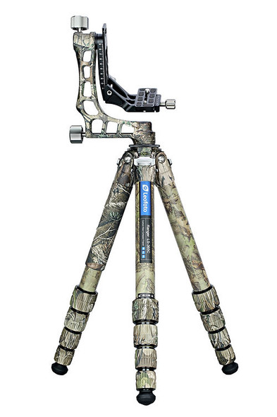 Leofoto LS-365C+PG-1 Carbon Tripod with Pro Gimbal Head (Full Camouflage)
