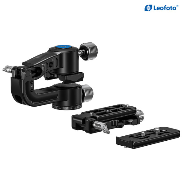 Leofoto PG-2S Folding Camera Gimbal Head (Max Load 15kg)