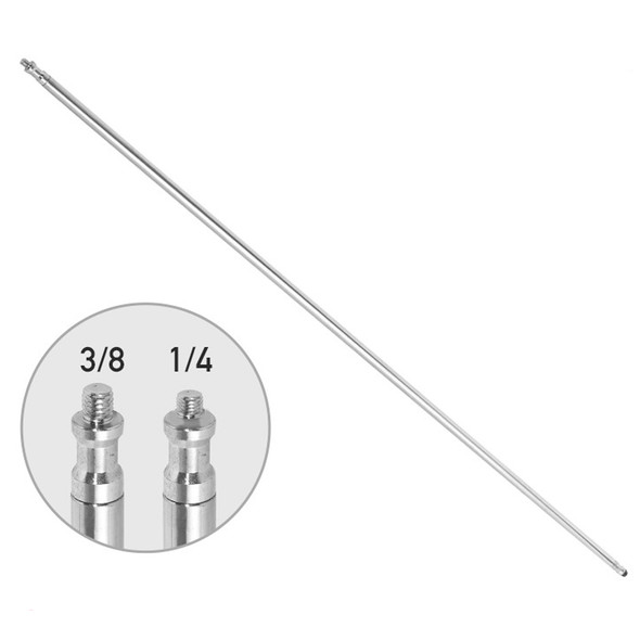 Fotolux  FOTBA128-SV 128cm Stainless Steel Boom Arm (Silver)