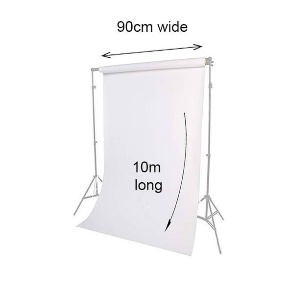 Fotolux 0.9m x 10m Seamless Background Paper Roll