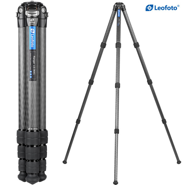 Leofoto LS-364C Ranger Series Carbon Fibre 4-section Twist Lock Tripod