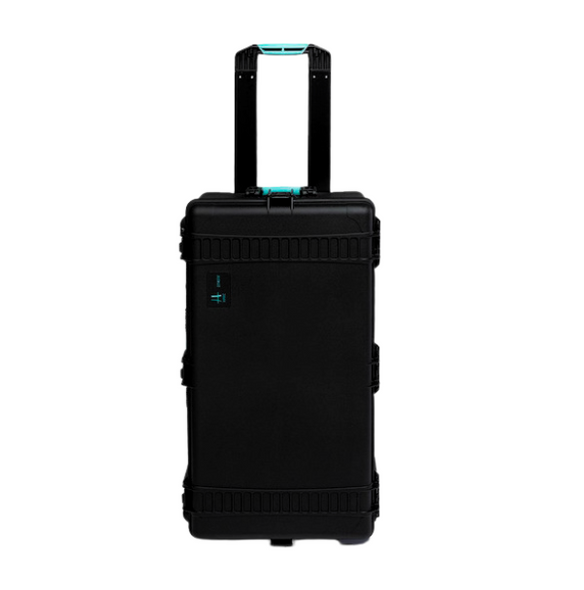 HPRC 2550W Wheeled Hard Case with Cubed Foam (Black/Blue)