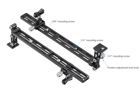Leofoto VR-400Kit 400mm Dual Pivot Long Lens Support Plate