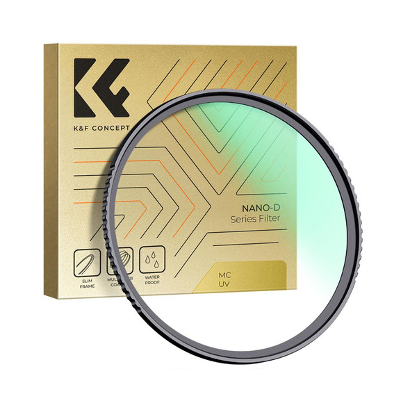 K&F Concept KF01.1778 72mm MCUV Nano-D Ultra Slim HD UV Filter