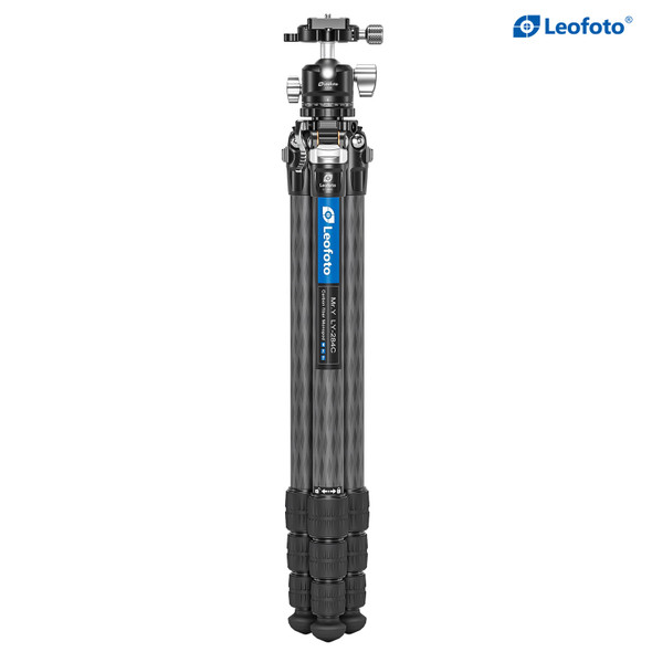 Leofoto LY-284C+LH-30 Carbon Fiber  4-section Twist Lock Tripod with Ball Head