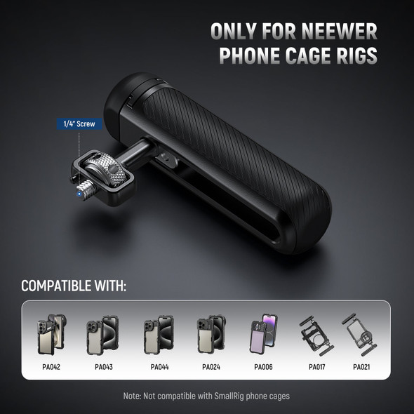 NEEWER PA046 360° Rotatable Side Handle/Top Handle for Smartphone Cage