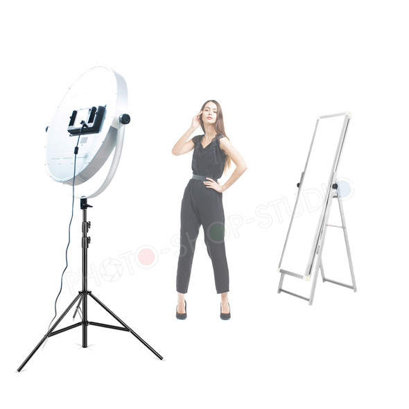  Nicefoto LV-50B + LV-1230B Two LED Video Light Kit