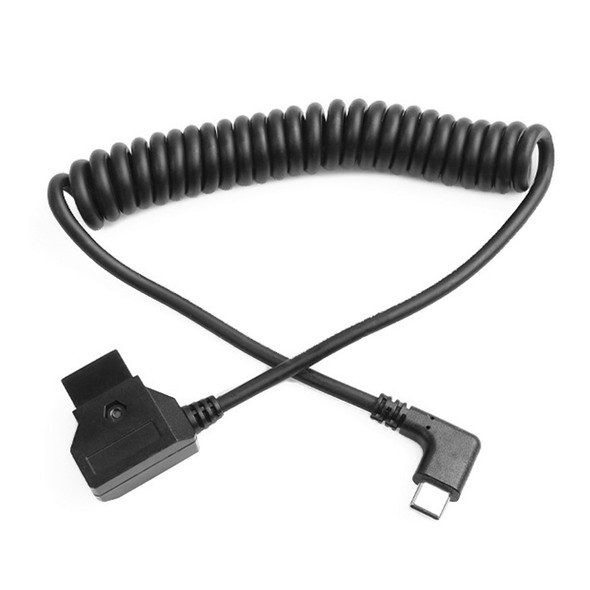 Fotolux D-Tap Male to USB-C Coiled Cable (1.3m)