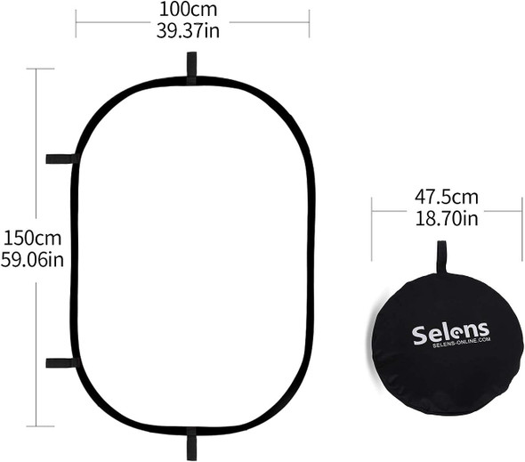 Selens 100 x 150cm Translucent Diffuser Foldable Panel 