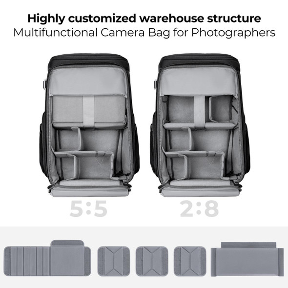 K&F Concept KF13.128V4 25L Alpha Backpack Air Backpack