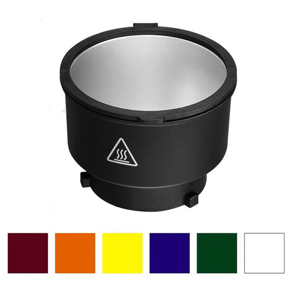 Jinbei MH Magnetic Reflector with Colour Gels (Bowens Mount)