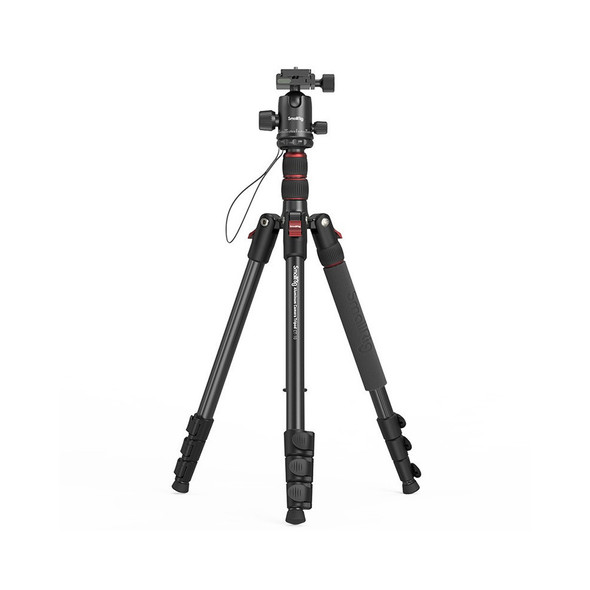 SmallRig 3935 CT-10 Alum Flip Lock Tripod with Ball Head + Bonus Phone holder