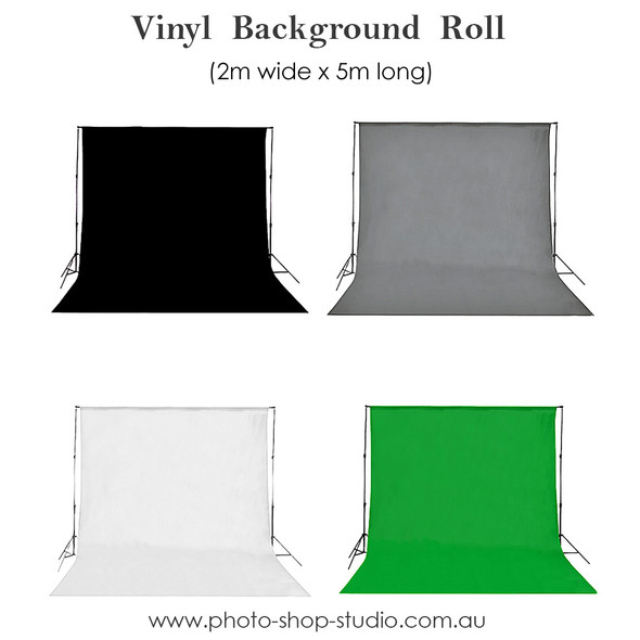 Fotolux Vinyl Heavy Duty Background Roll w Alum Core (2m wide x 5m Long)