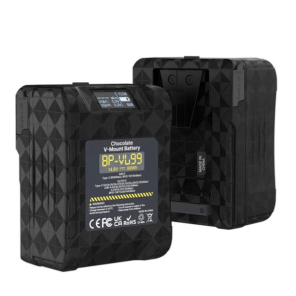 Ulanzi P004CND1 BP-VL99 26000mAh 14.8V 99Wh Lithium-Ion Portable V-Mount Battery 