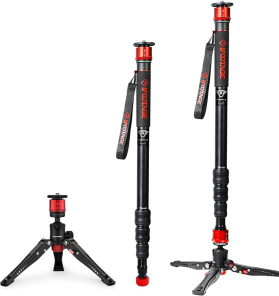 iFootage CB3 A180T Cobra 3 Aluminium Alloy 4-Section Monopod (Twist Lock)