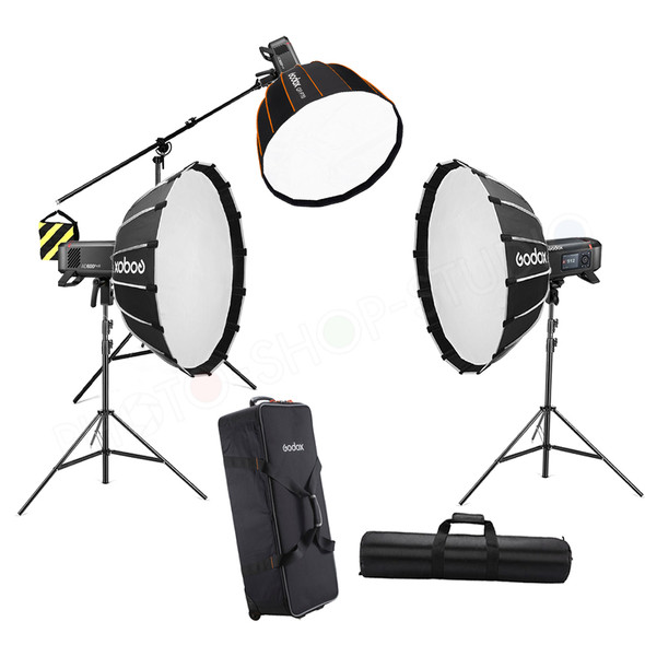 Godox 3 x AD600Pro II 600Ws All-in-One Outdoor Three Flash Kit
