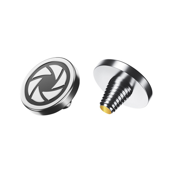 JJC SRB-F11A3 Shutter Release Button (Silver+Black)