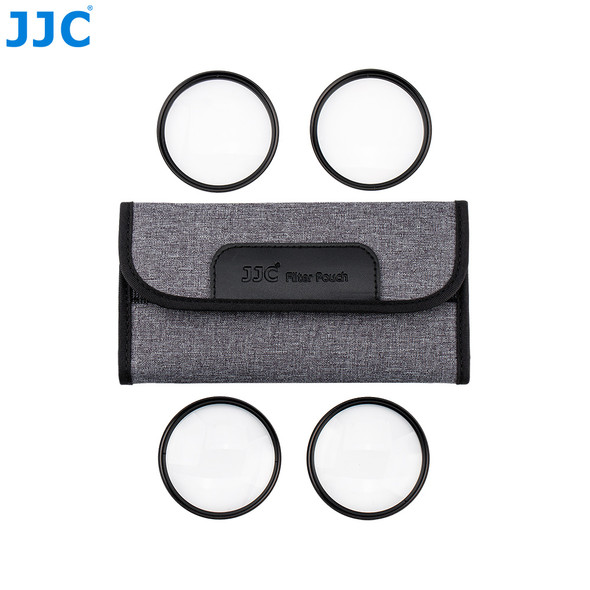 JJC F-C58K  58mm Close-Up Macro Filters (+2, +4, +8, +10) with Pouch