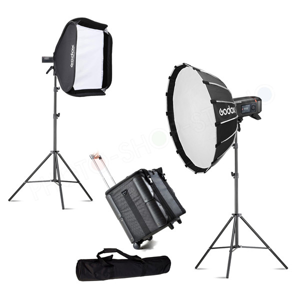 Godox New AD200Pro II + AD600Pro II Two Portable Flash Kit