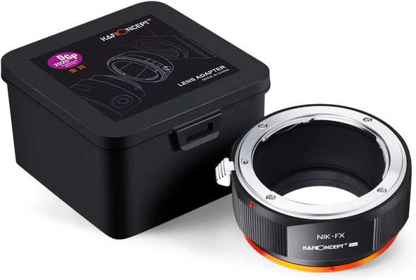  K&F Concept KF06.446 M11115 NIK-FX Manual Lens Adapter for Nikon Nikkor AI Mount Lenses to Fujifilm FX mount Camera