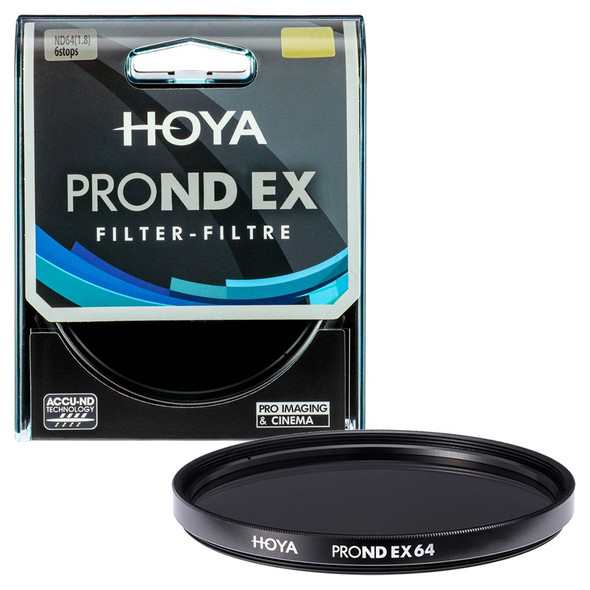 Hoya 82mm PROND EX ND64 (1.8) 6-stops ND Neutral Density Filter