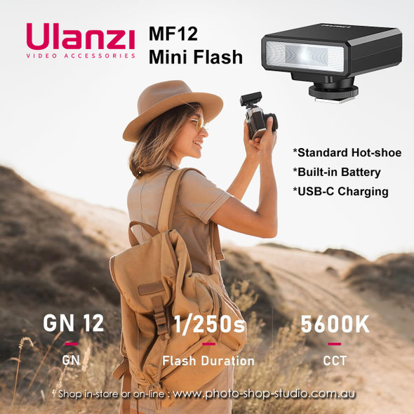 Ulanzi F12 Mini Camera Flash Speedlite L044GBB1