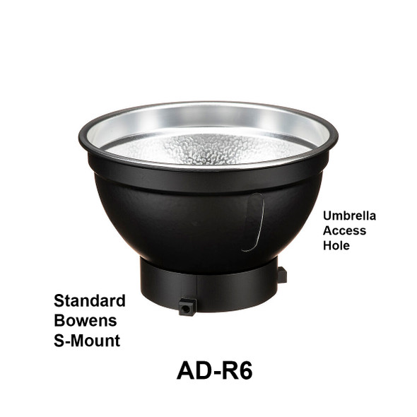  Godox AD-R6 7'' 18cm Standard Reflector ( Bowens S-Mount ) - MS, DPIII, QTIII