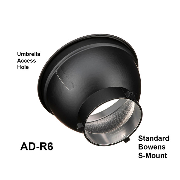  Godox AD-R6 7'' 18cm Standard Reflector ( Bowens S-Mount ) - MS, DPIII, QTIII