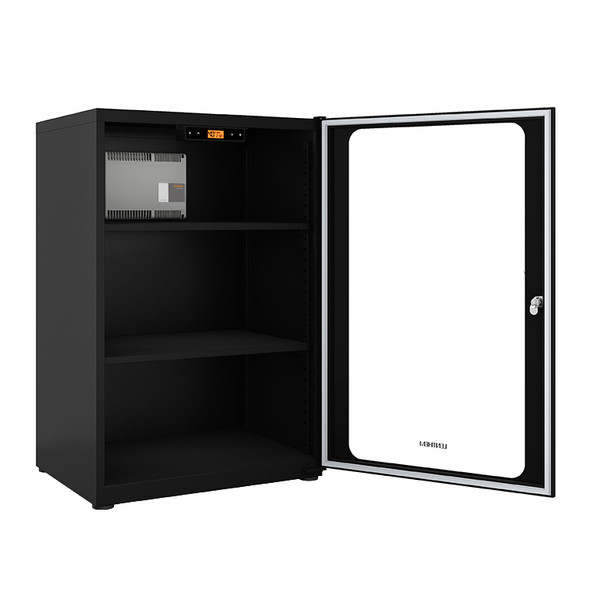 Lenthem DT-250D 225L Extra Large Auto-Dehumidifier Digital Dry Cabinet (Black)