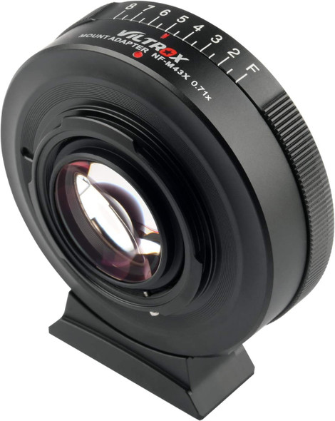 Viltrox NF-M43X Manual Booster Lens Adapter for Nikon Lens to Micro Four Thirds M4/3 Panasonic Olympus Camera