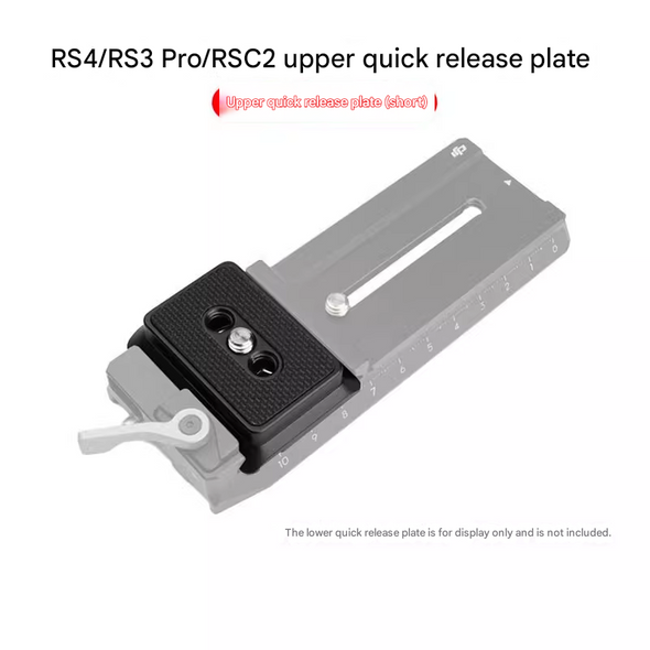 Fotolux DJI-RSP Quick Release Plate for DJI RS 2 / RSC 2 / RS3 / RS3 Pro Gimbals