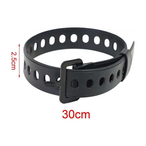 Fotolux S35-BK Silicone Multifunctional Buckle Tension Strap (35cm) 