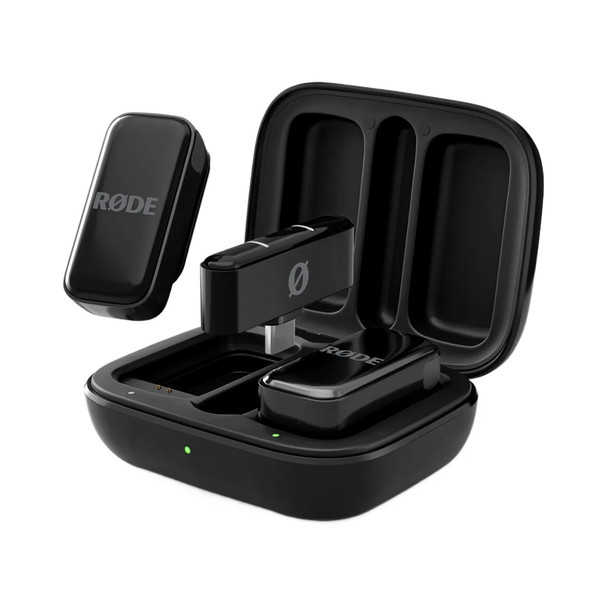 RODE WIMICROC Wireless Micro (USB-C) Ultra-compact Wireless Microphone Kit - Black (2TX+1RX)