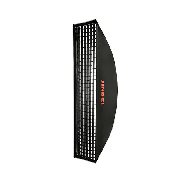 Jinbei KE 35 x 140 cm Quick Open Umbrella Strip Softbox with Grid 