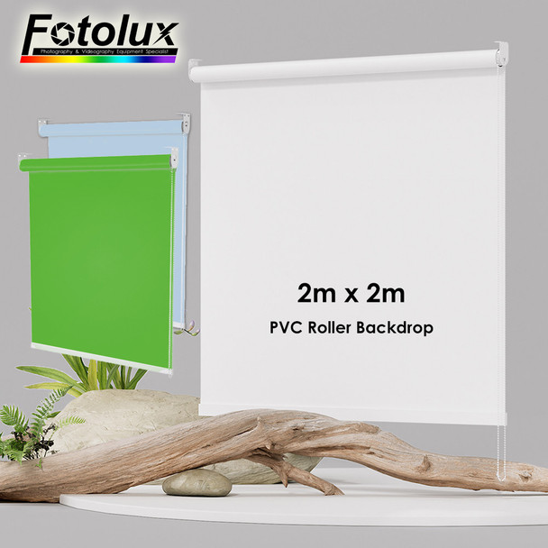 Fotolux 2m x 2m  PVC Roller Backdrop  Fotolux 2m x 2m  PVC Roller Backdrop
