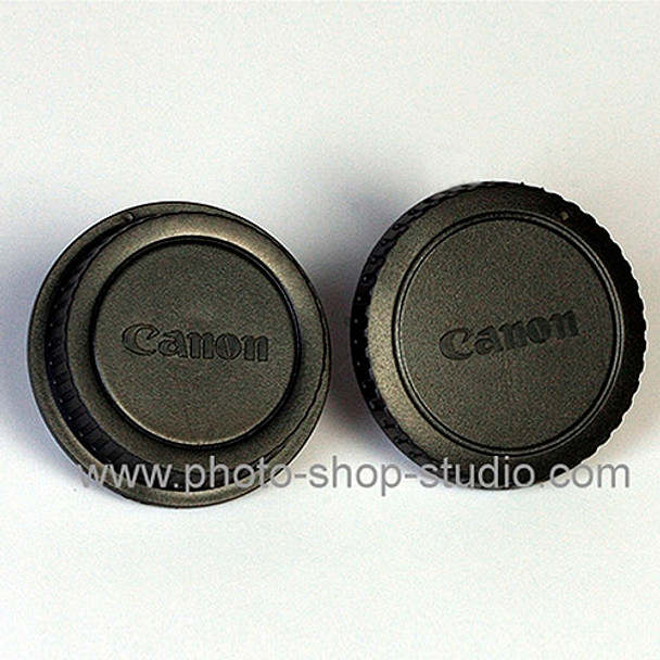 Fotolux Camera Body & Lens Rear Cap- Canon